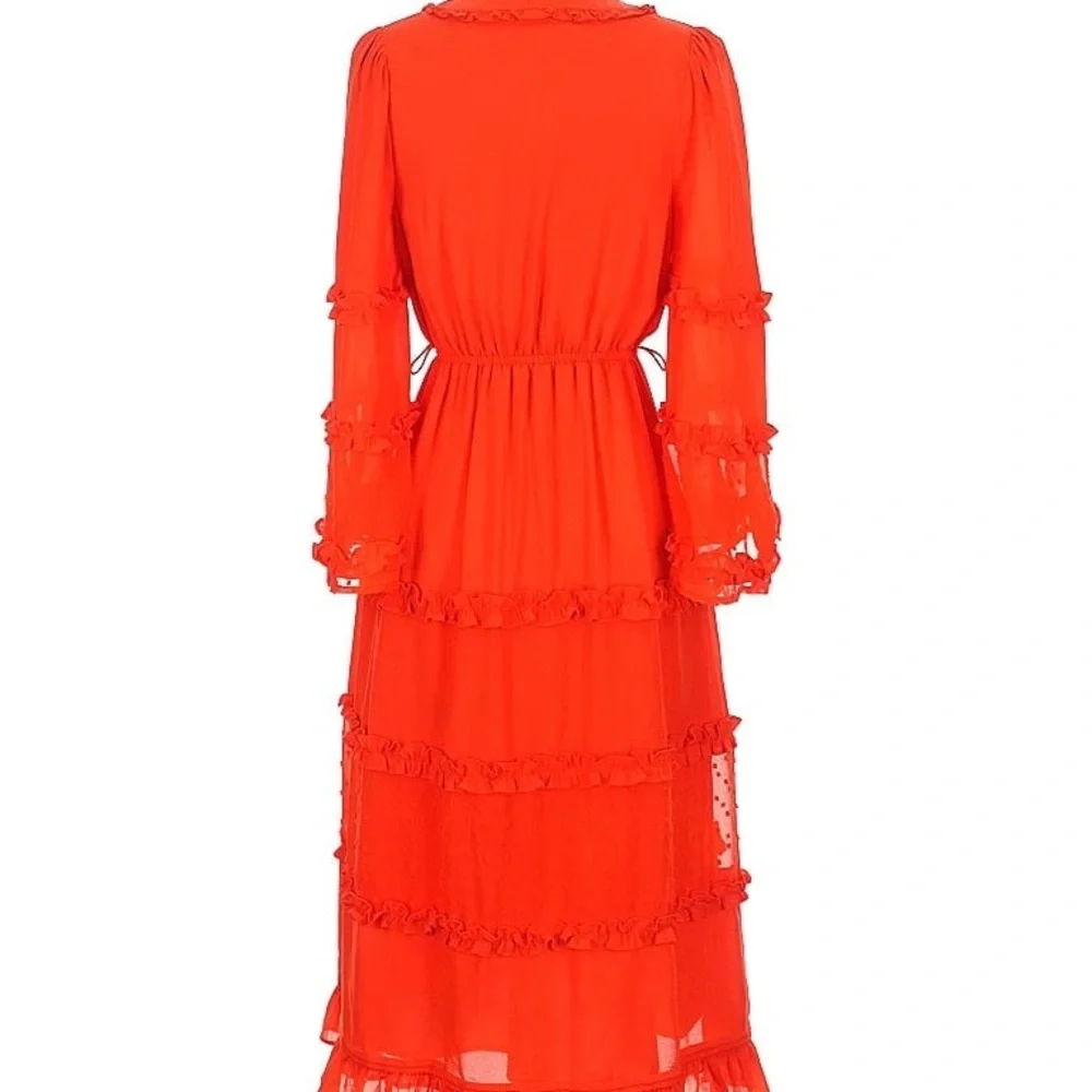Alexis X Target Orange Ruffle Dress - Picture 2 of 12